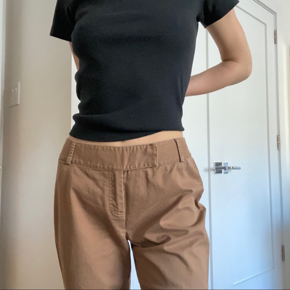 SOLDVintage Brown Low/Mid Waisted Work Pants